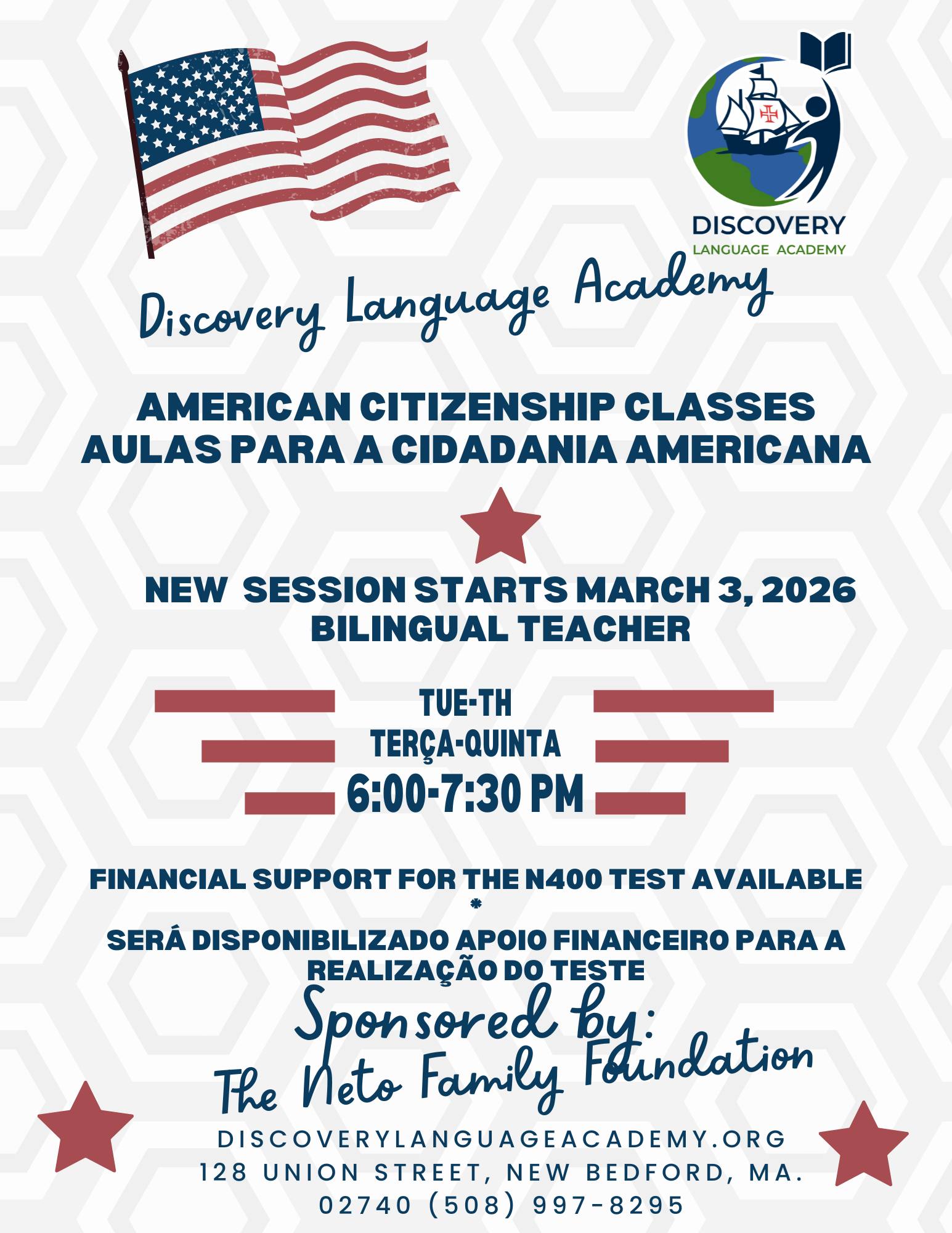 American Citizenship Classes March 3 2026