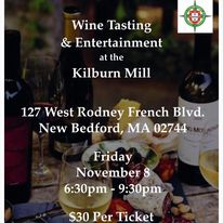 Wine Tasting 2019 at The Kilburn Mill
