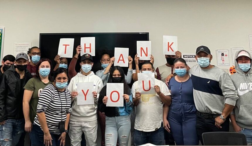 Southcoast Health Donates to Support ESL Students