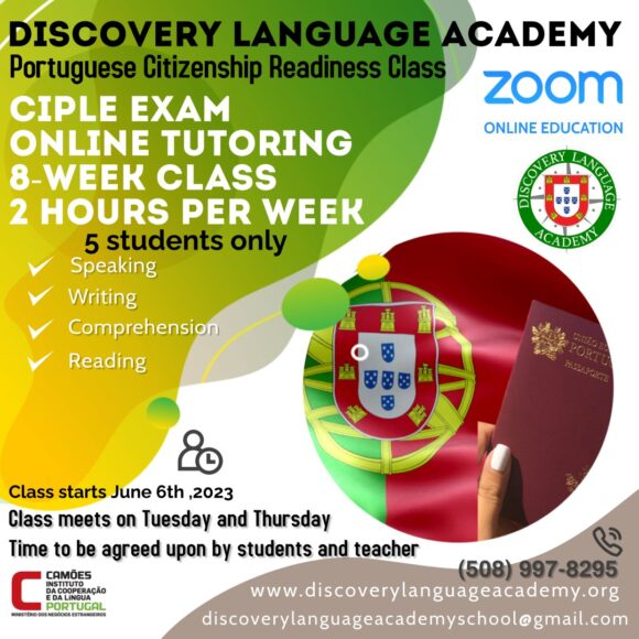 Portuguese Citizenship Readiness One-on-One Tutoring